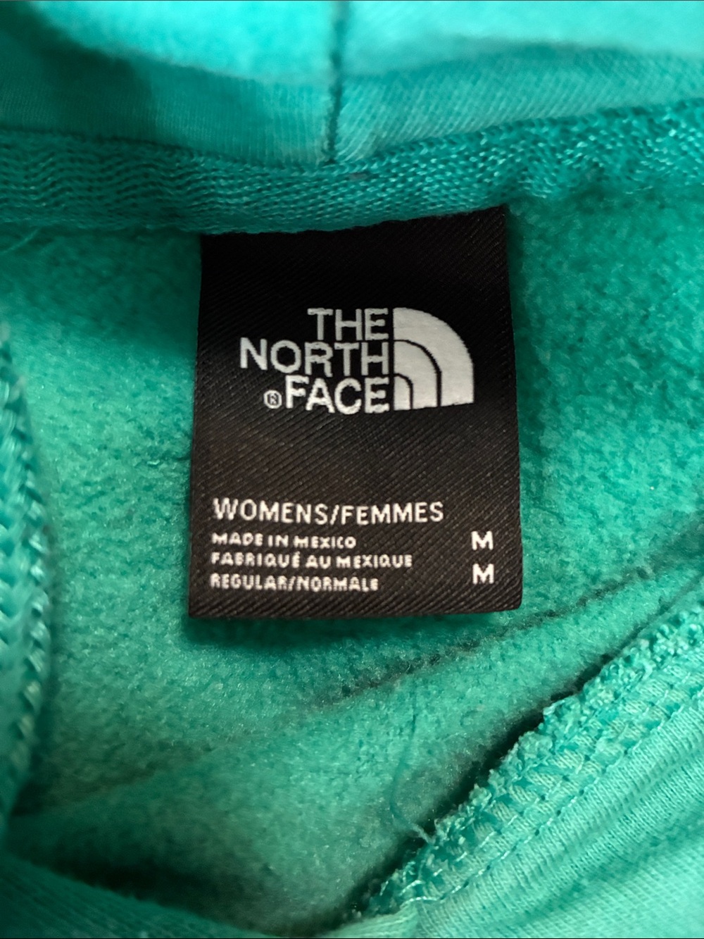 💥Comfy💥The North Face Women’s Teal Crewneck Hoodie - Picture 13 of 14